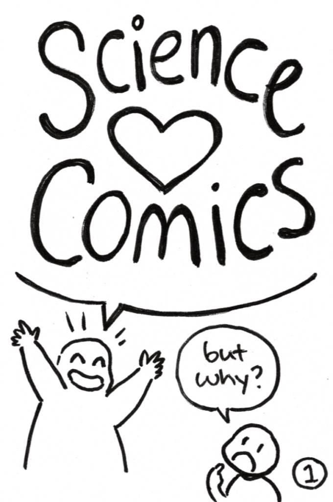 Sample page from the Science <3 Comics zine